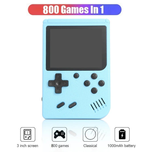 800 Games in 3.0 Inch  Video Game Console Built-in